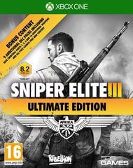 Techland - Sniper Elite III Ultimate Edition Xbox One PL hind ja info | Arvutimängud, konsoolimängud | kaup24.ee
