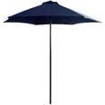Уличный зонт Patio Push Up, синий