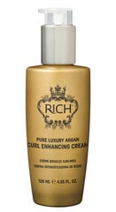 Lokikreem RICH Argan Curl Enhancing Cream 120 ml цена и информация | Средства для укладки волос | kaup24.ee