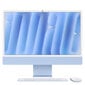 iMac 24” 4.5K Retina, Apple M4 10C CPU, 10C GPU/16GB/256GB SSD/Blue/SWE MWV13KS/A цена и информация | Lauaarvutid | kaup24.ee