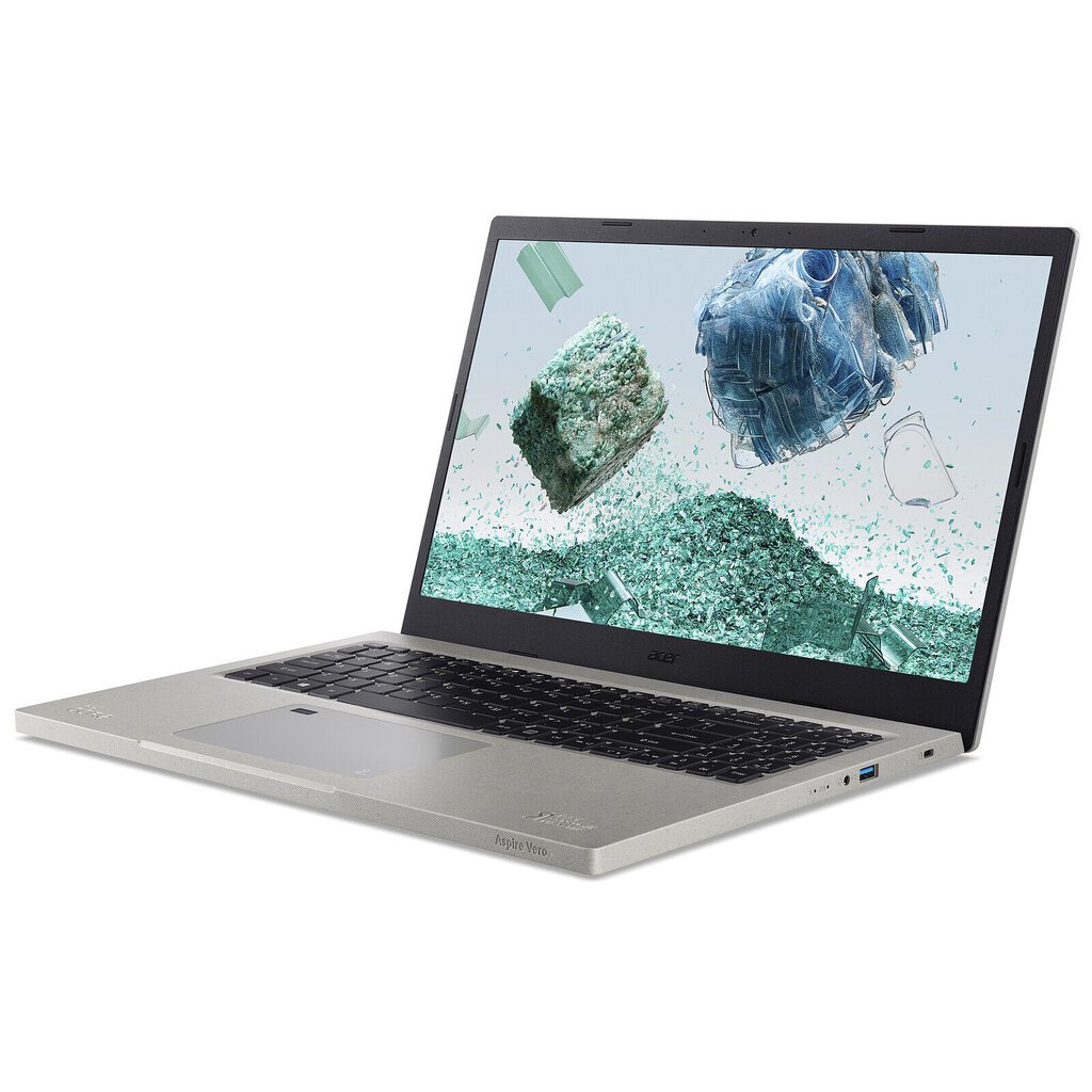 Acer Aspire Vero AV15|Intel Core i7-1195G7 (4C/8T, 2.9-5.0 GHz, 12MB)|16GB|512 GB|15,6", LED, FHD, IPS,|Wi-Fi 6, Bluetooth 5.0|Windows 11 Pro|Uuendatud/Renew цена и информация | Sülearvutid | kaup24.ee