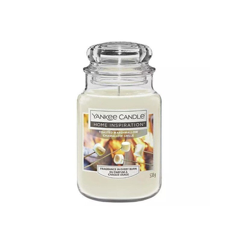 Yankee Candle lõhnaküünal Home Inspiration suur röstitud vahukomm 538 g hind ja info | Küünlad, küünlajalad | kaup24.ee