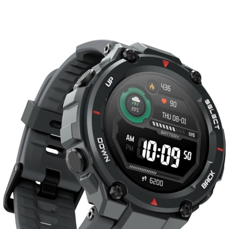 Nutikell Xiaomi Amazfit T-REX, Rock black цена и информация | Nutikellad (smartwatch) | kaup24.ee