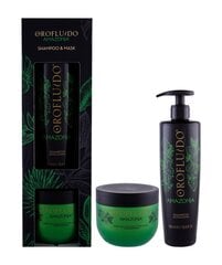 Komplekt Orofluido Original Duo Pac: juukseid taastav ja mahtu andev šampoon 500 ml ning juuksemask 500 ml hind ja info | Šampoonid | kaup24.ee