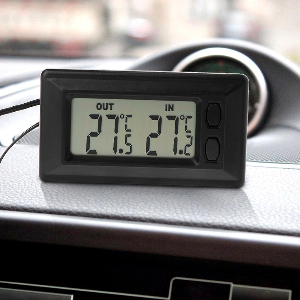 Auto digitaalne LCD termomeeter hind ja info | Ilmajaamad, termomeetrid | kaup24.ee