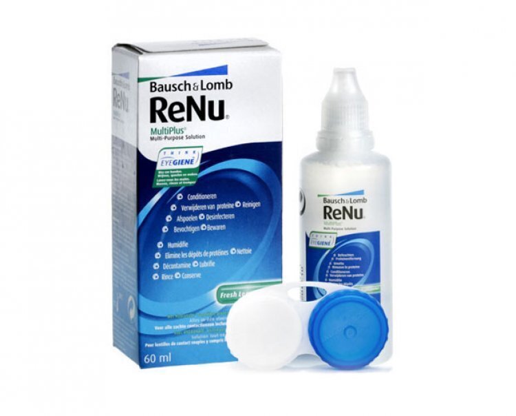 Bausch+Lomb ReNu MultiPlus 60 ml läätsevedelik цена и информация | Läätsevedelikud | kaup24.ee