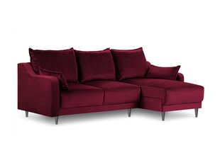 Universaalne pehme nurgadiivan Mazzini Sofas Lilas, punane цена и информация | Угловые диваны | kaup24.ee