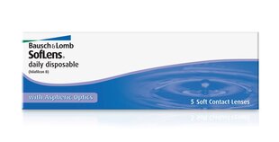 Soflens Daily Disposable kontaktläätsed 8.6, 5 tk. hind ja info | Kontaktläätsed | kaup24.ee