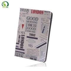 Universal case Newspaper for tablet 9-10`` цена и информация | Чехлы для планшетов и электронных книг | kaup24.ee