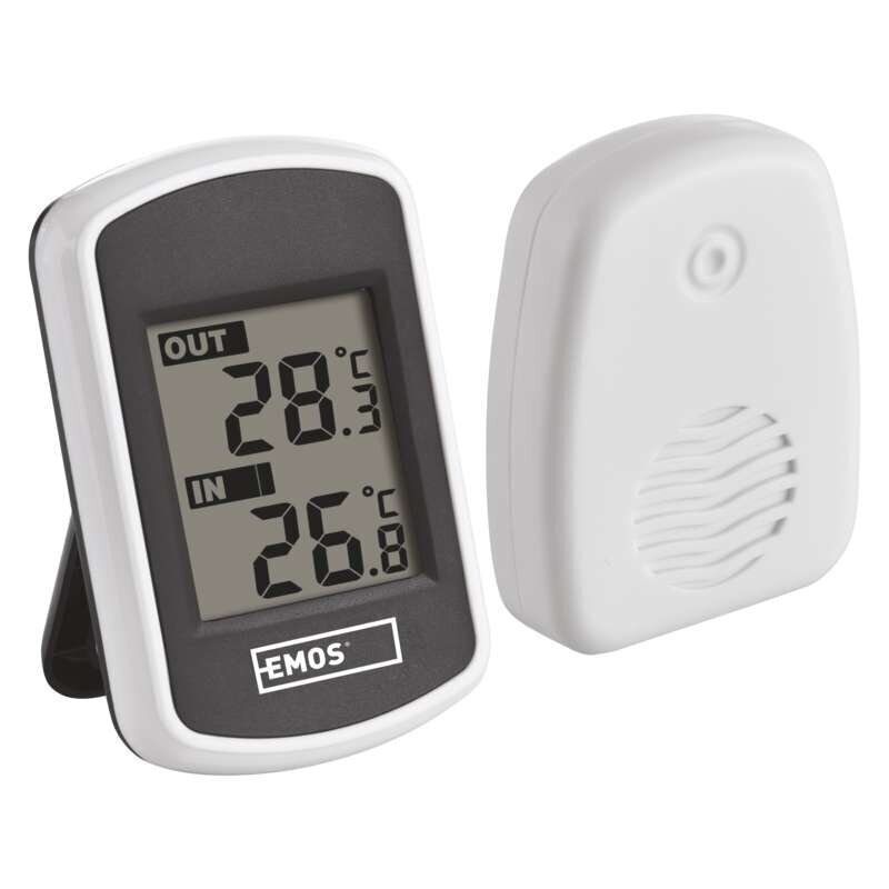 Juhtmevaba termomeeter E0042 hind ja info | Ilmajaamad, termomeetrid | kaup24.ee