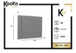 Voodipeats Kooko Home Do 200 cm, helehall hind ja info | Voodid | kaup24.ee