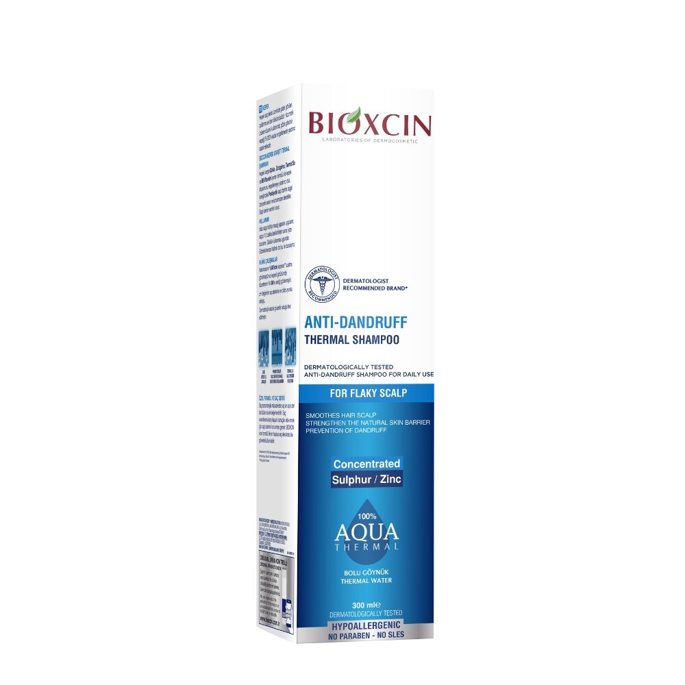 BIOXCIN kõõmavastane šampoon AQUA THERMAL, 300 ml цена и информация | Šampoonid | kaup24.ee