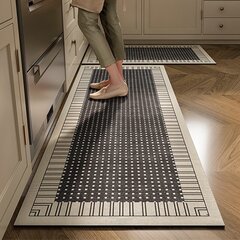 (GU1574-G-50x80cm)Köögivaip PVC-matt Absorbent Diatom Mud Libisemisvastane vaip Vett imav kiiresti kuivav põrandamatid Alfombra De Cocina ?? ?? цена и информация | Ковры | kaup24.ee