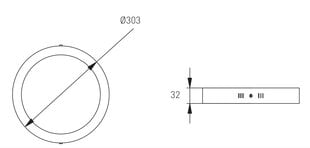 Pinnapealne LED paneel GTV ORIS PLUS 24W/4000K hind ja info | Süvistatavad ja LED valgustid | kaup24.ee