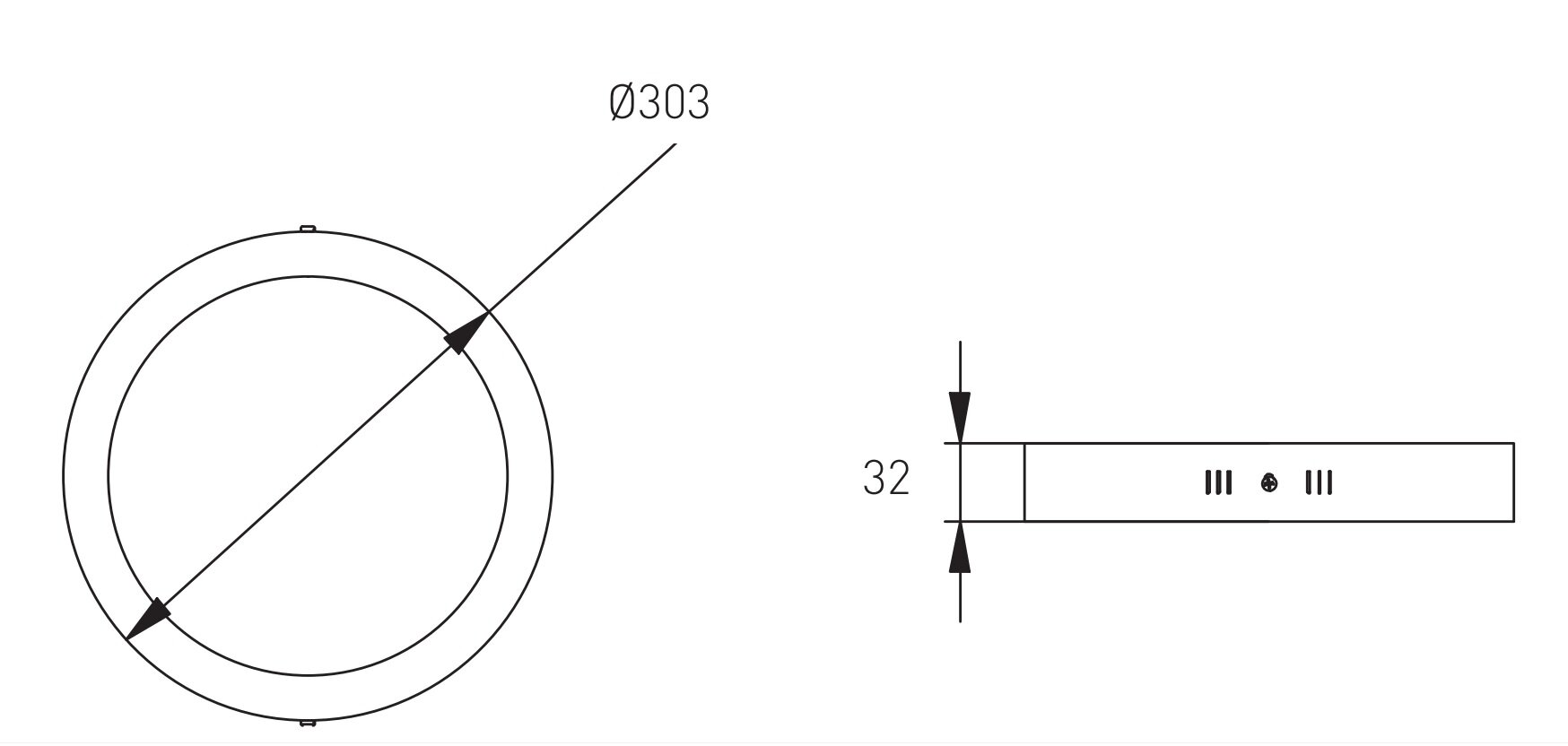 Pinnapealne LED paneel GTV ORIS PLUS 24W/4000K цена и информация | Süvistatavad ja LED valgustid | kaup24.ee