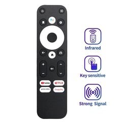 Заменіце галасавы пульт дыстанцыйнага кіравання для / KM2 Plus Android TV Box для KM2, KM2 Plus, KM7 Plus, KD3, KD5 цена и информация | ТВ-тюнеры | kaup24.ee