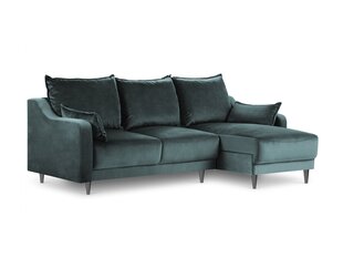 Universaalne pehme nurgadiivan Mazzini Sofas Lilas, roheline цена и информация | Угловые диваны | kaup24.ee