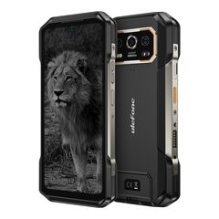 Ulefone Armor 27T Pro 12 GB + 256 GB, Night Vision, 10600 mAh, 6,78 tolli, must цена и информация | Мобильные телефоны | kaup24.ee