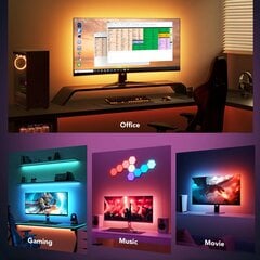 Игровая световая полоса Govee H6609, RGBIC, 27-34 дюйма, Wi-Fi, Bluetooth цена и информация | Светодиодные ленты | kaup24.ee