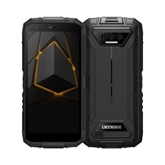 Vastupidav telefon DOOGEE S41T, 4GB+64GB, IP68/IP69K veekindel tolmukindel põrutuskindel, kolmekordne AI tagakaamera, 6300 mAh aku, 5,5-tolline kaheksatuumaline Android 12.0 Unisoc T606, võrk: 4G, NFC (must) hind ja info | Telefonid | kaup24.ee