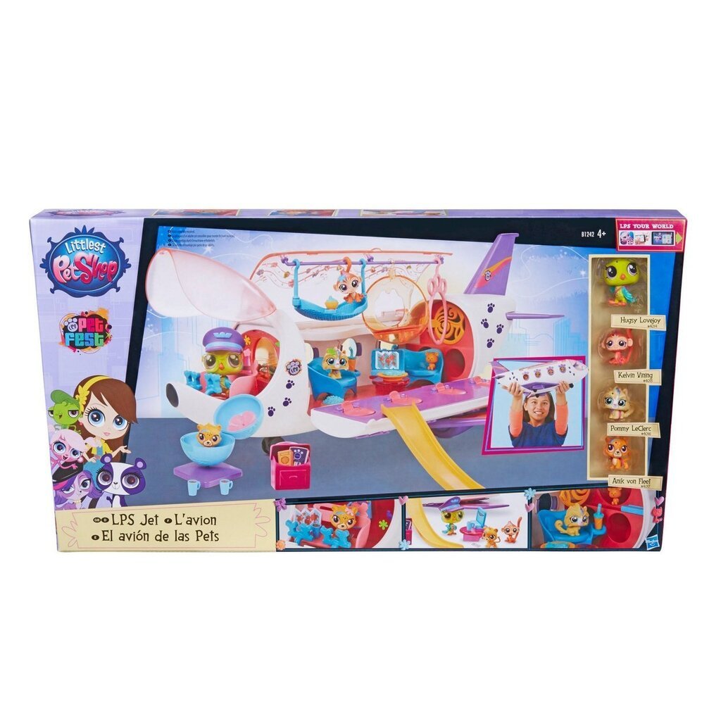 Mängu lennuk Littlest Pet Shop B1242 цена и информация | Tüdrukute mänguasjad | kaup24.ee