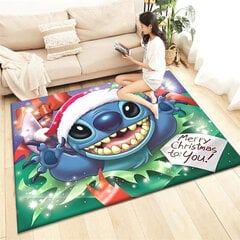 (8-40x60cm (15x23 tolli)) Stitch HD Prinditud vaip Elutuba Kodusisustus Diivanilaud Vaip Libisemisvastane Toolipadi Lounge Mat Picnic Camping Ar цена и информация | Ковры | kaup24.ee