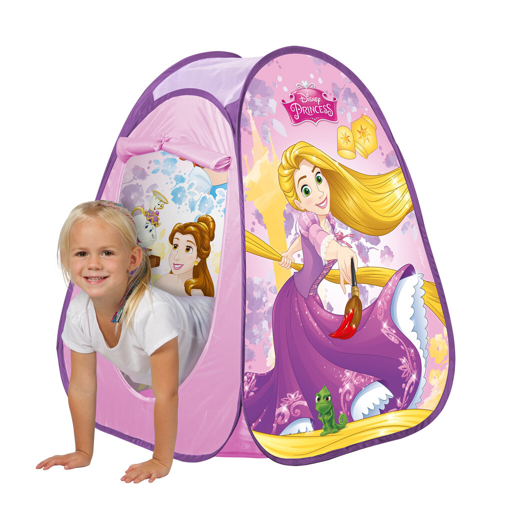 Laste telk John Pop up Disney Princess цена и информация | Mänguväljakud, mängumajad | kaup24.ee