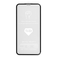 Kaitseklaas Full Glue 5D sobib iPhone 11 Pro, must цена и информация | Защитные пленки для телефонов | kaup24.ee