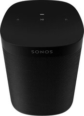 Sonos One SL ONESLEU1BLK, must цена и информация | Аудиоколонки | kaup24.ee