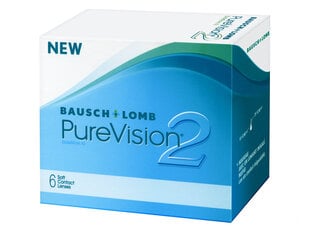 Pure Vision 2HD kontaktläätsed 8.6, 6 tk. hind ja info | Kontaktläätsed | kaup24.ee