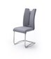 2-tooli komplekt MC Akcent Artos XL, hall цена и информация | Söögilaua toolid, köögitoolid | kaup24.ee