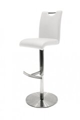 Барный-полубарный стул MC Akcent Alesi, белый цена и информация | Стулья для кухни и столовой | kaup24.ee