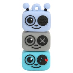 Flash draiv PVC Cartoon Bee Style USB 2.0 standardne kiirvahetusega kaasaskantav USB-mälupulk Office Business Blue 32GB hind ja info | Mälupulgad | kaup24.ee