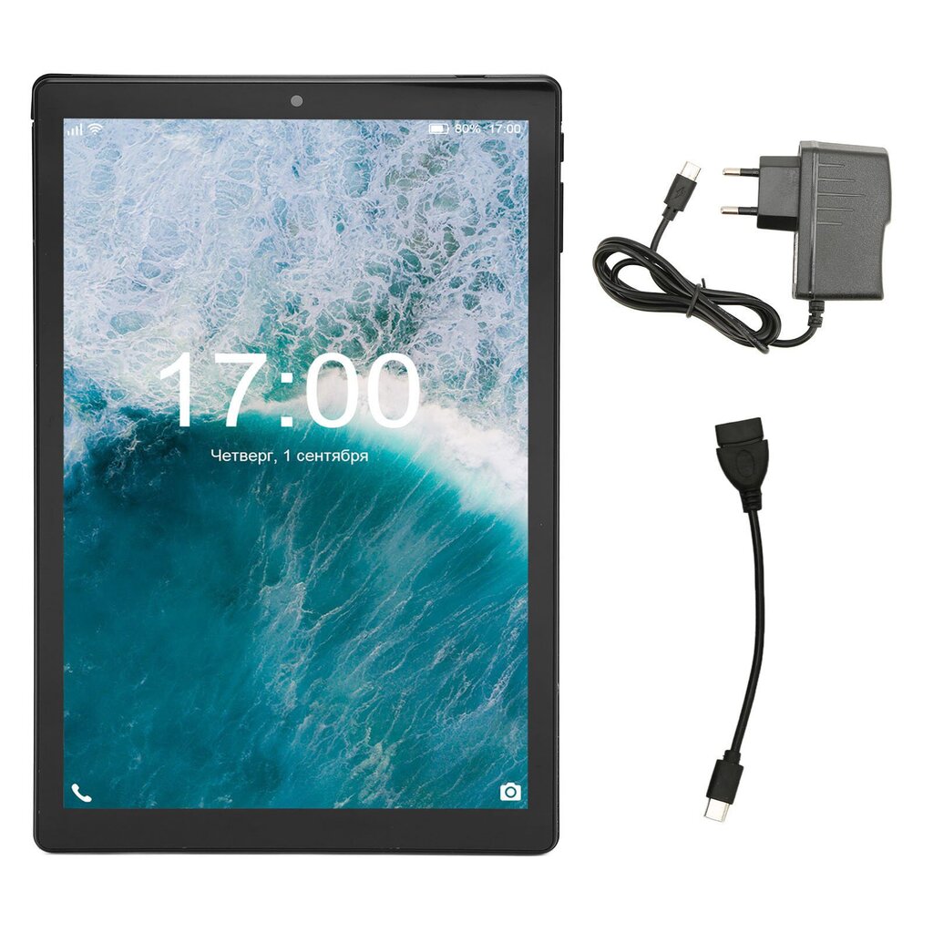 10-tolline tahvelarvuti 3 ja 64G mälu IPS-ekraan kaheksatuumaline 128 GB laiendustahvelarvuti 3G võrgu ja WIFI-ga Android 11 Black Black EU Plug jaoks hind ja info | Tahvelarvuti kaaned ja kotid | kaup24.ee