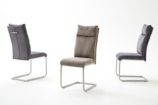 2-tooli komplekt MC Akcent Pia, beež värv hind ja info | Söögilaua toolid, köögitoolid | kaup24.ee
