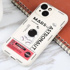 Mars Astronaut-White Silikoonist Telefoniümbris, Mis Ühildub Iphone 13-Ga hind ja info | Telefoni kaaned, ümbrised | kaup24.ee