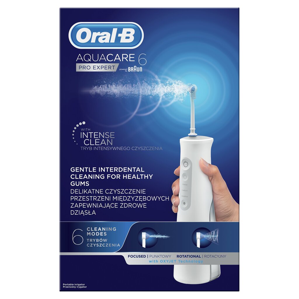 Oral-B AquaCare 6 Pro ekspert цена и информация | Irrigaatorid | kaup24.ee