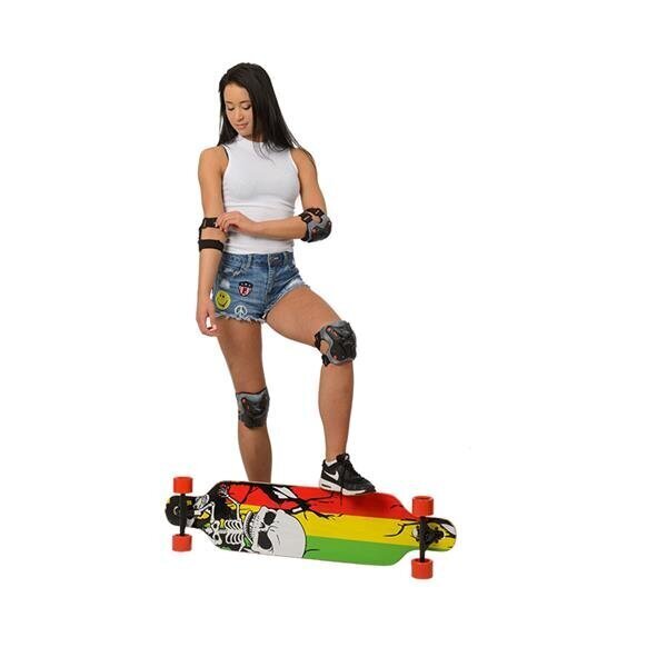 Rula Nils Extreme Longboard Wood Homeland, 104 cm цена и информация | Rulad | kaup24.ee