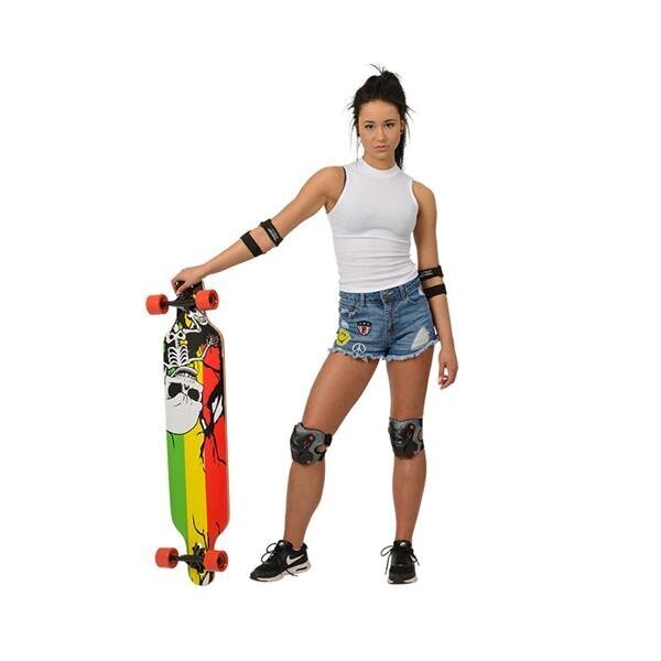 Rula Nils Extreme Longboard Wood Homeland, 104 cm hind ja info | Rulad | kaup24.ee