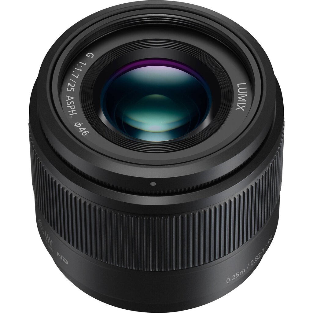 Panasonic LUMIX G 25mm f/1.7 Asph. (H-H025E-K) Black цена и информация | Objektiivid | kaup24.ee