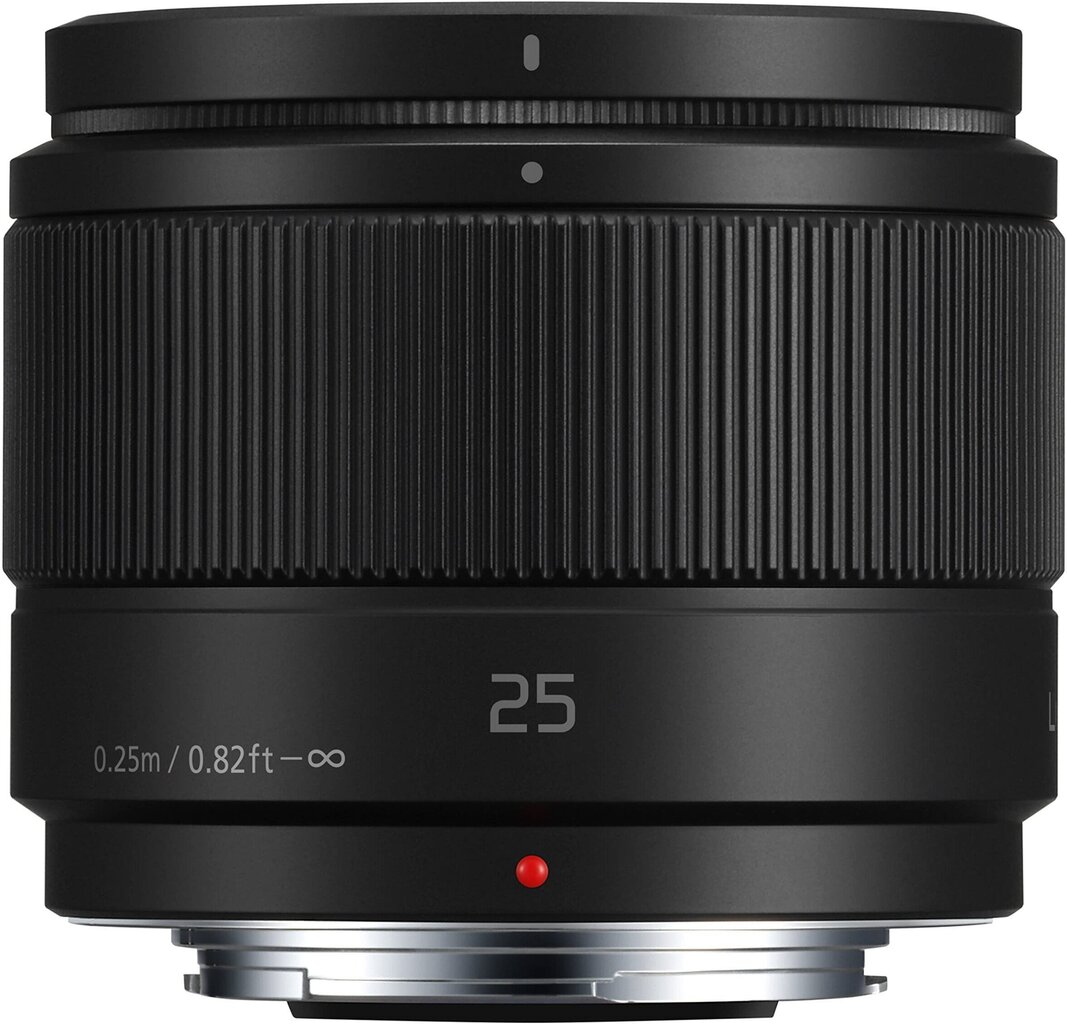 Panasonic LUMIX G 25mm f/1.7 Asph. (H-H025E-K) Black цена и информация | Objektiivid | kaup24.ee