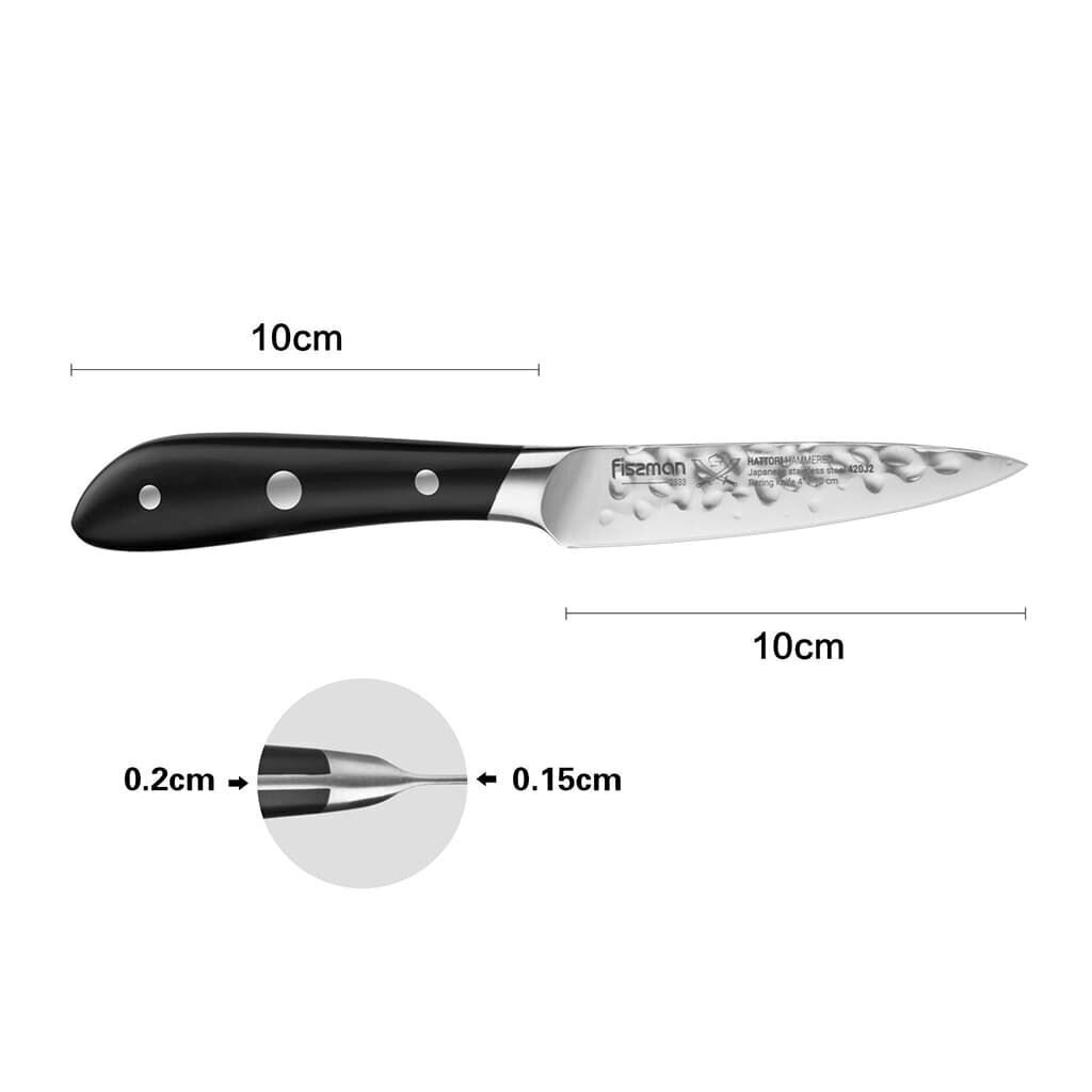 Fissman köögiviljanuga Hattori, 10 cm hind ja info | Noad ja tarvikud | kaup24.ee