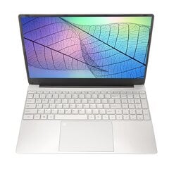 15,6-tolline sülearvuti 16 GB muutmälu Intel N5095 CPU-ga kaasaskantava hõbedase taustavalgustusega klaviatuuriga sülearvuti jaoks Windows11 USA pistik 100?240V 16+128G USA pistik hind ja info | Tahvelarvuti kaaned ja kotid | kaup24.ee