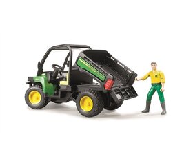 Bruder John Deere Gator XUV juhiga цена и информация | Игрушки для мальчиков | kaup24.ee