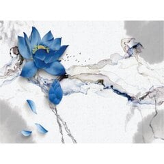 Fototapeet - Abstraktne sinine lill цена и информация | Фотообои | kaup24.ee