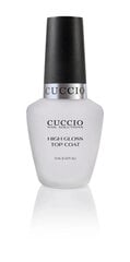 Kõrgläikega pealislakk Cuccio High Gloss Top Coat цена и информация | Лаки для ногтей, укрепители для ногтей | kaup24.ee