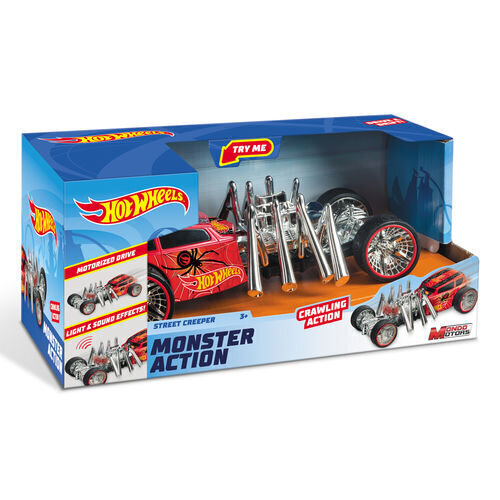 Mudelauto Hot Wheels Monster Action Street Creeper, 51203 hind ja info | Poiste mänguasjad | kaup24.ee