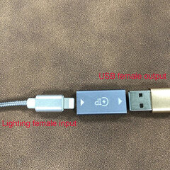 USB-USB-C-adapteri 2 pakett, tüüp C, naissoost USB-A-tüüpi teisenduslaadija Apple Watch Series 7 8, iPhone 11 12 13 14 15 Pro Max jaoks цена и информация | Зарядные устройства для элементов питания | kaup24.ee