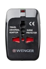 Universaalne Reisiadapter, 604551, Wenger цена и информация | Чемоданы, дорожные сумки | kaup24.ee