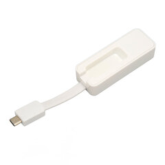 USB-RJ45-adapter 2500M Plug and Play kaasaskantav laialdaselt ühilduv USB-Ethernet-adapter C-tüüpi sülearvuti tahvelarvuti jaoks valge hind ja info | Arvuti (WEB) kaamerad | kaup24.ee